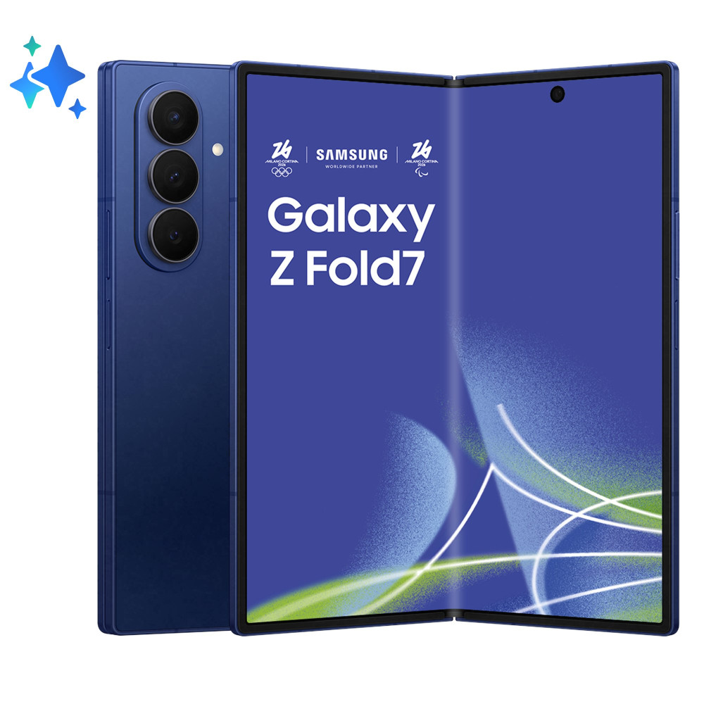 SAMSUNG F966 GALAXY Z FOLD7 5G DUAL SIM 8" OCTA CORE 256GB RAM 12GB 5G ITALIA BLUE SHADOW