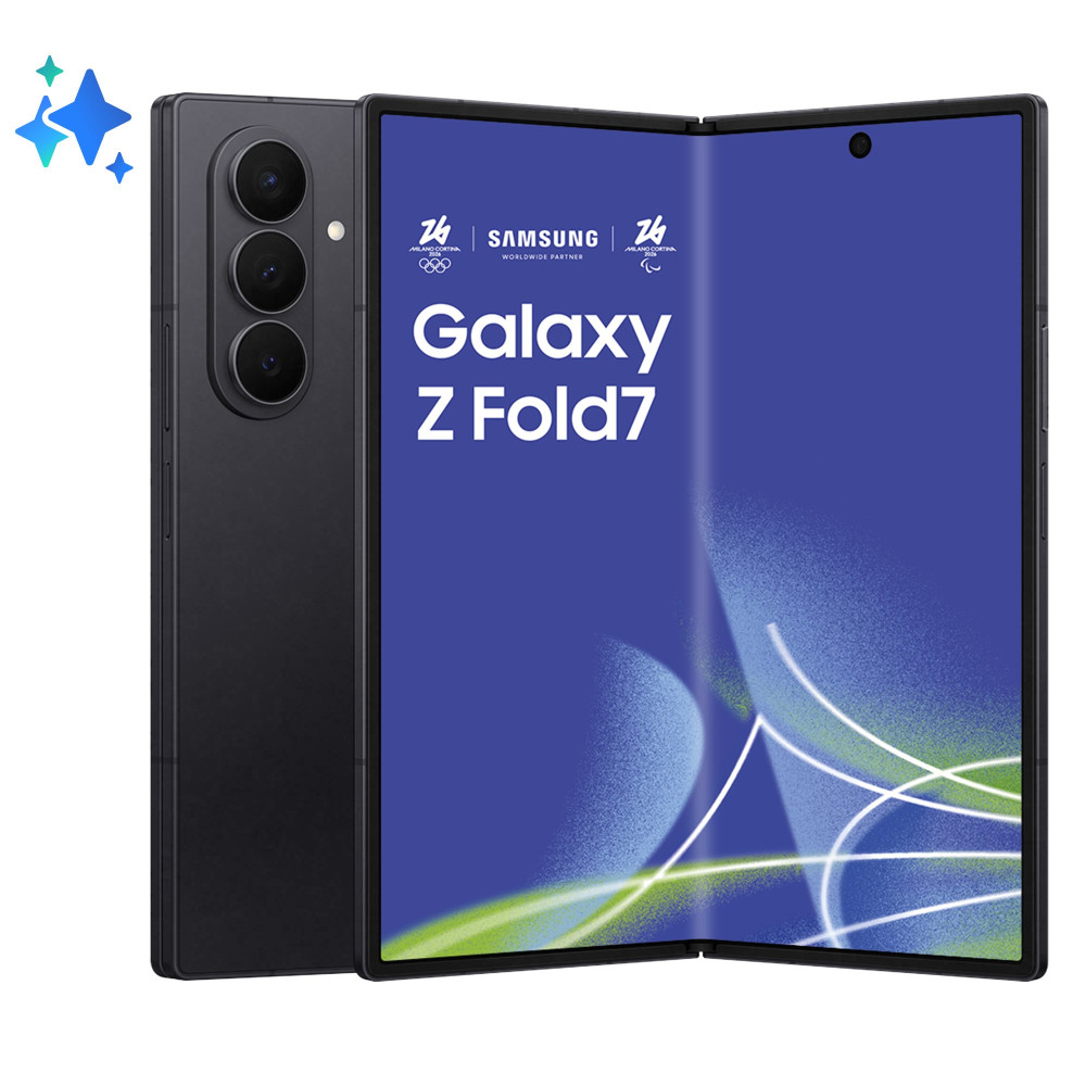 SAMSUNG F966 GALAXY Z FOLD7 5G DUAL SIM 8" OCTA CORE 256GB RAM 12GB 5G ITALIA JETBLACK
