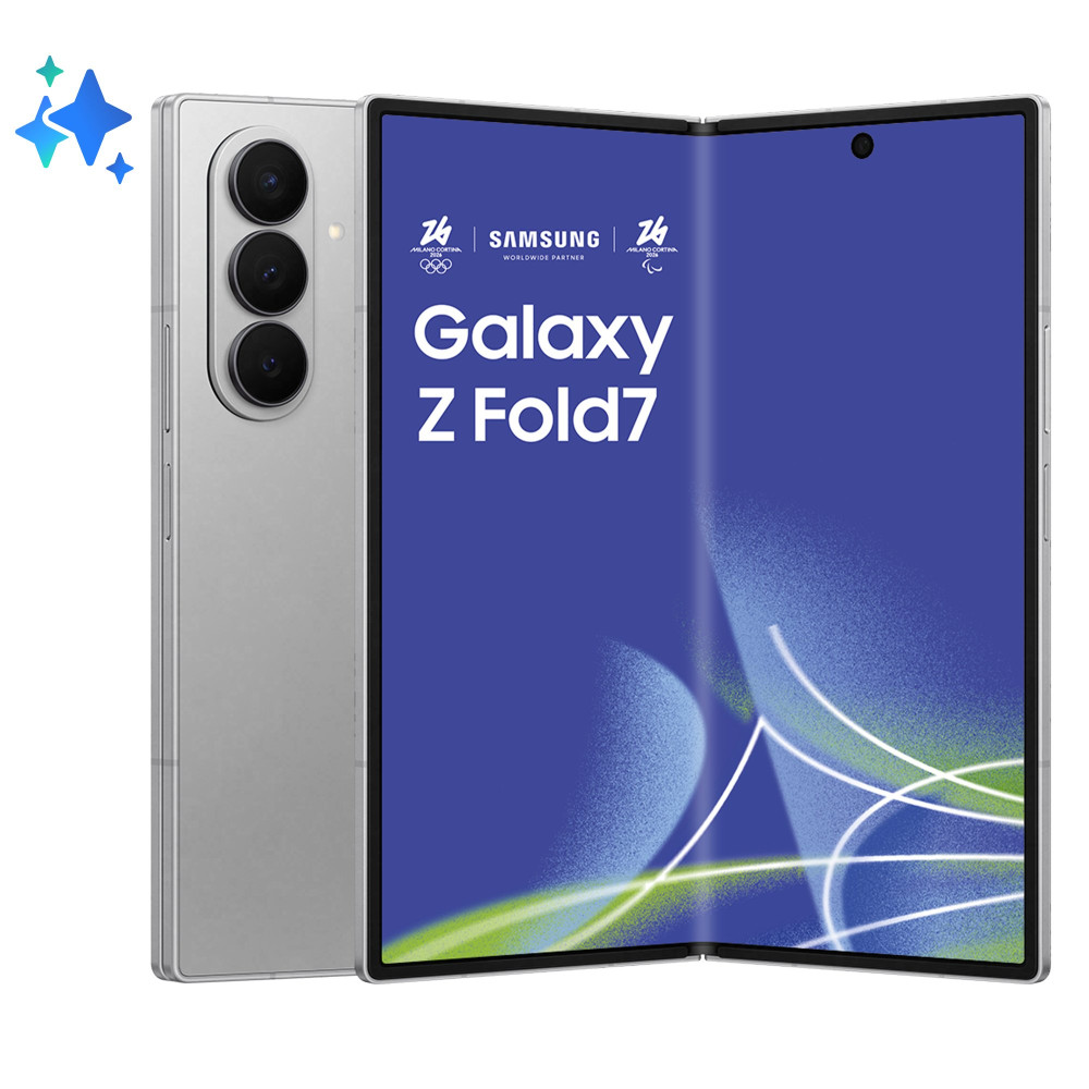 SAMSUNG F966 GALAXY Z FOLD7 5G DUAL SIM 8" OCTA CORE 256GB RAM 12GB 5G ITALIA SILVER SHADOW