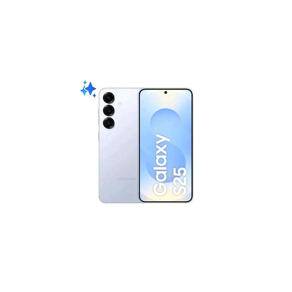 SAMSUNG S931 GALAXY S25 5G DUAL SIM Ai 6.2" OCTA CORE 256GB RAM 12GB 5G WIND3 ICYBLUE