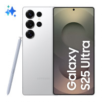 SAMSUNG S938 GALAXY S25 ULTRA 5G DUAL SIM Ai 6.9" OCTA CORE 256GB RAM 12GB 5G EUROPA TITANIUM WHITE SILVER