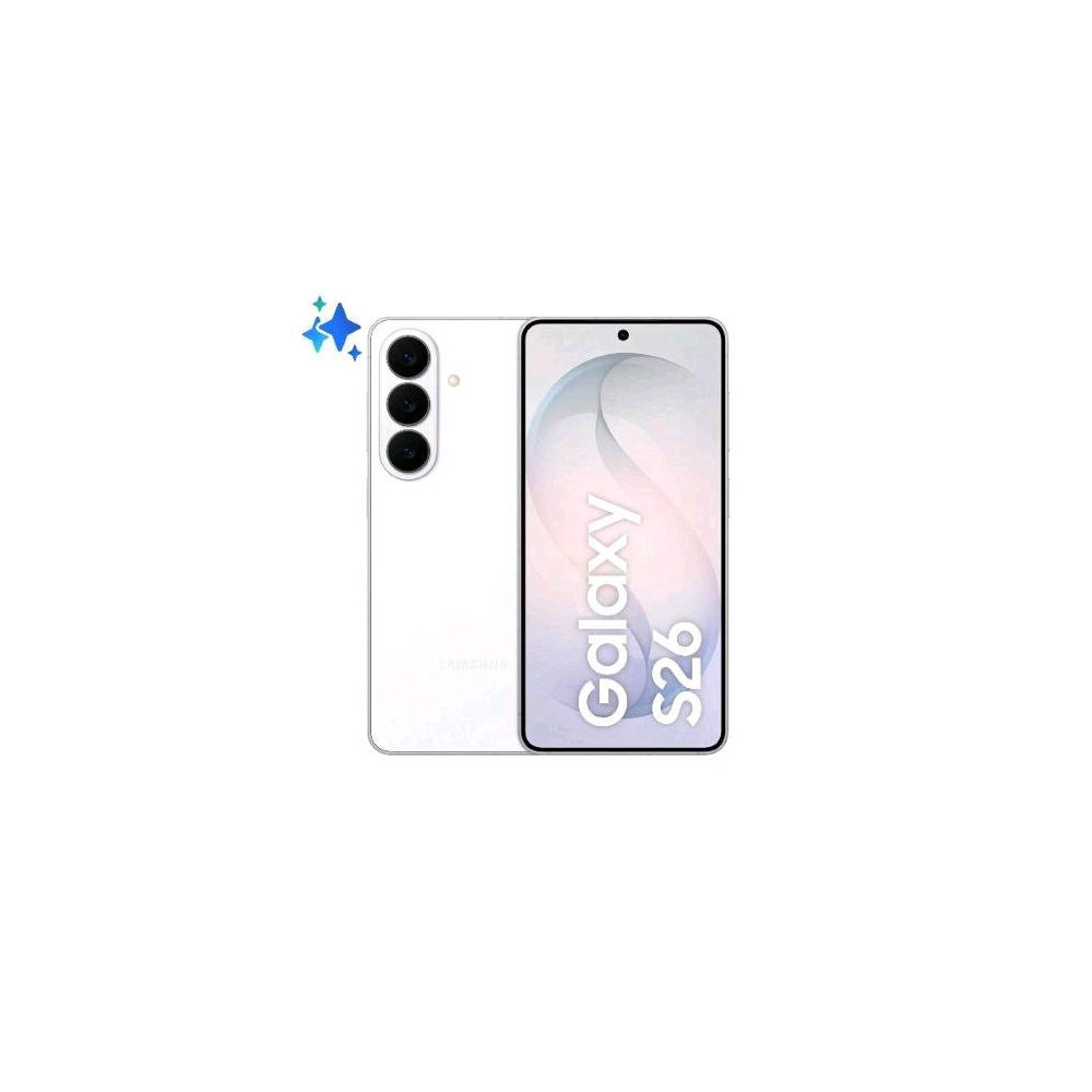 SAMSUNG S942 GALAXY S26 AI 5G DUAL SIM 6.3" OCTA CORE 256GB RAM 12GB 5G TIM WHITE