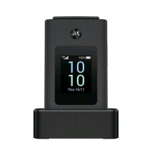 TCL ONETOUCH 4043 4G DUAL SIM 3.2" CLAMSHELL EASY PHONE DOPPIO DISPLAY BASETTA DI RICARICA ITALIA DARK NIGHT GREY