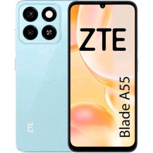ZTE BLADE A55 DUAL SIM 6.75" OCTA CORE 128GB RAM 4GB 4G LTE ITALIA WATER BLUE