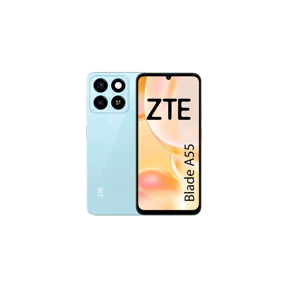 ZTE BLADE A55 DUAL SIM 6.75" OCTA CORE 128GB RAM 4GB 4G LTE ITALIA WATER BLUE