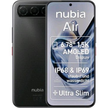 ZTE NUBIA AIR 5G DUAL SIM 6.78" OCTA CORE 256GB RAM 8GB 5G ITALIA TITANIUM BLACK