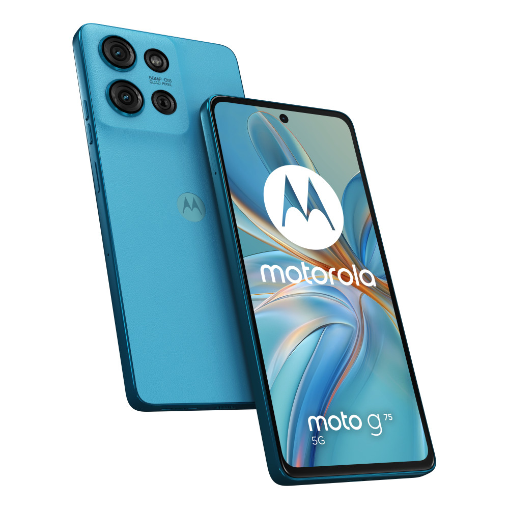 MOTOROLA MOTO G75 5G DUAL SIM 6.78" OCTA CORE 256GB RAM 8GB 5G ITALIA AQUA BLUE