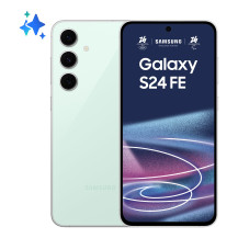 SAMSUNG S721 GALAXY S24 FE 5G DUAL SIM 6.7" OCTA CORE 128GB RAM 8GB AI 5G ITALIA MINT GREEN