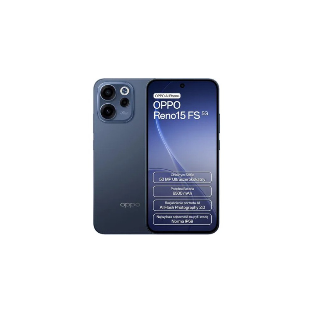 OPPO RENO 15 FS 5G 8+512GB 6.5" TWILIGHT BLACK ITALIA