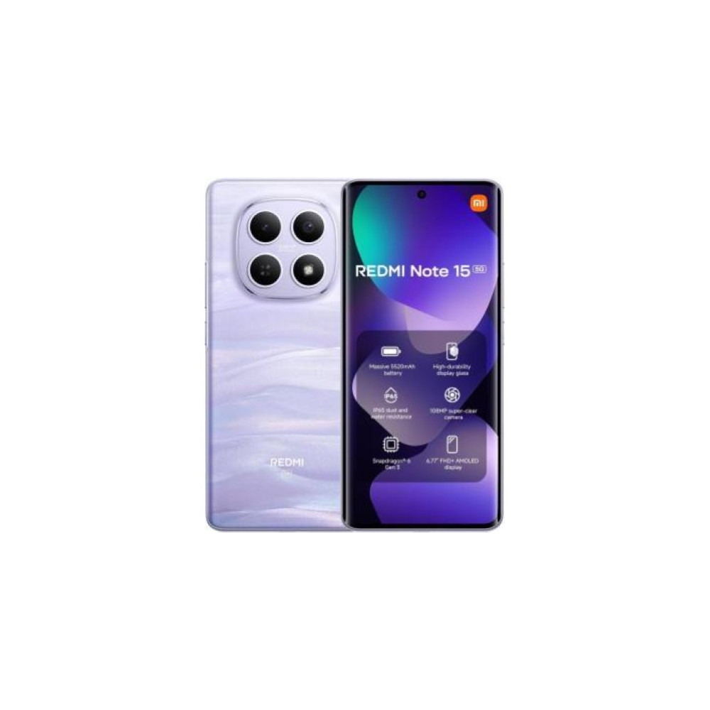 XIAOMI REDMI NOTE 15 8+256GB 6.77" PURPLE EUROPA