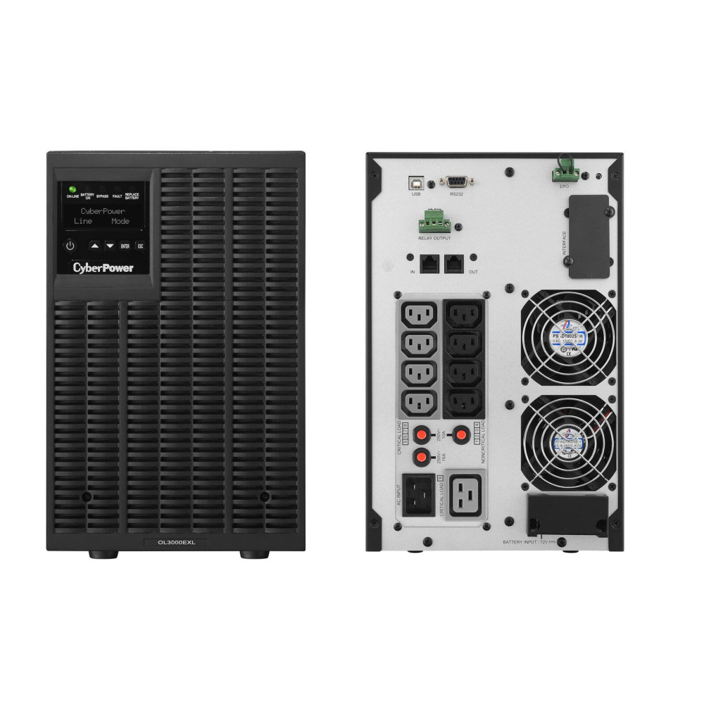 CyberPower OL3000EXL OL OLLINE Tower Series 1-3KVA USV 3000VA / 2700 W CyberPower OL3000EXL OL OLLINE Tower Series 1-3KVA USV 3000VA / 2700 W