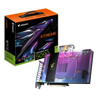 GIGABYTE AORUS GeForce RTX 5090 XTREME WATERFORCE WB 32G Scheda Grafica - 32 GB GDDR7, 512 bit, PCI-E 5.0, 2655 MHz Frequenza Ba