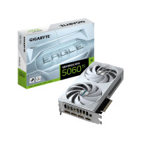 GIGABYTE GeForce RTX 5060 Ti EAGLE OC ICE 16G Scheda Grafica – 16 GB GDDR7, 128 bit, PCI-E 5.0, 2617 MHz Frequenza del core, 3 x