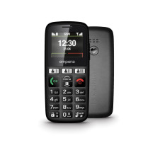 EMPORIA HAPPY V3 1.81" TELEFONO SENIOR 2G TASTO SOS BASETTA DI RICARICA NERO