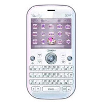 NGM VANITY QWERTY DUAL SIM SWAROVSKI ITALIA WHITE