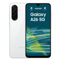 SAMSUNG A266 GALAXY A26 5G DUAL SIM 6.7" OCTA CORE 256GB MEMORIA ESPANDIBILE RAM 8GB 5G ITALIA WHITE