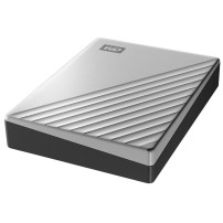 WD My Passport Ultra Mobile Hard Drive 4 TB Silver