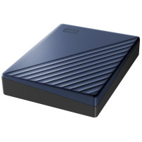 WD My Passport Ultra Mobile Hard Drive 4 TB Blue