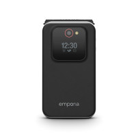 EMPORIA JOY V228 V3 SENIOR PHONE 2G 2.8" CLAMSHELL USB-C FOTOCAMERA ITALIA BLACK