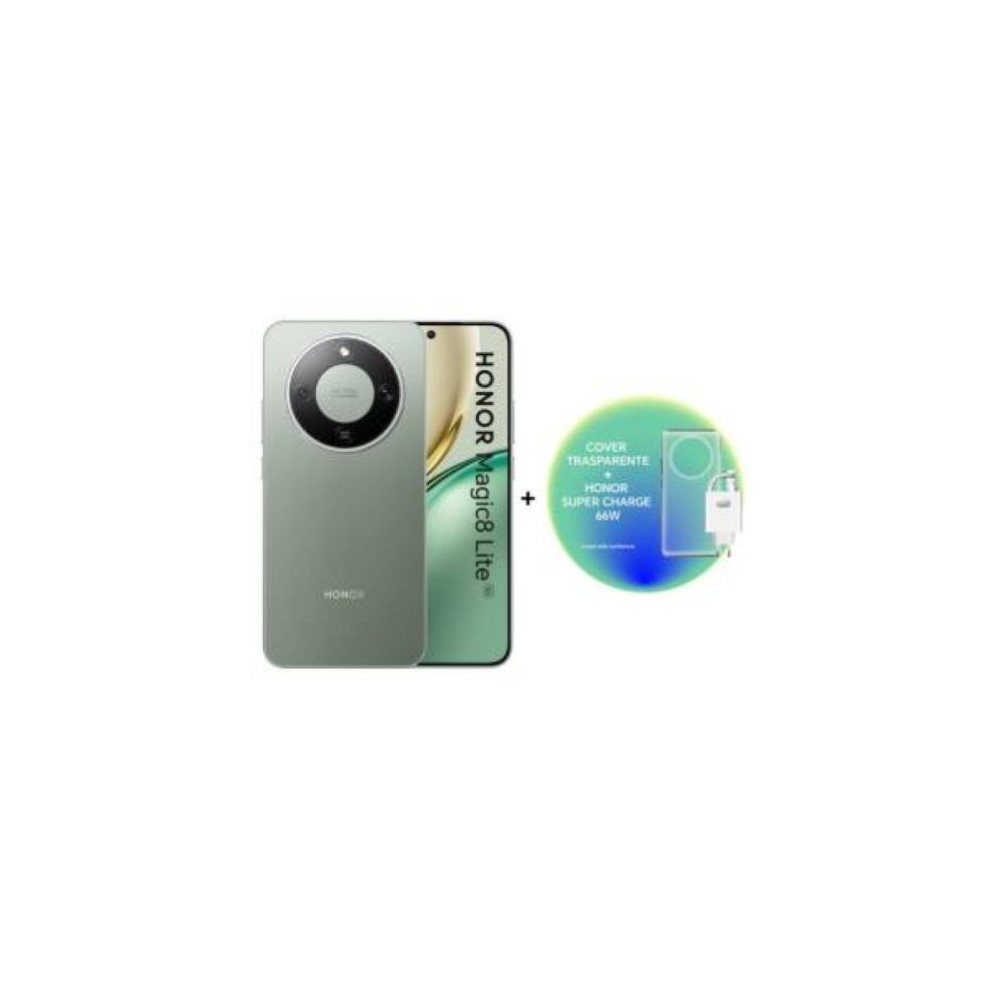 HONOR MAGIC 8 LITE 5G 8+512GB 6.79" GREEN + CHARGER + TPU CASE ITALIA