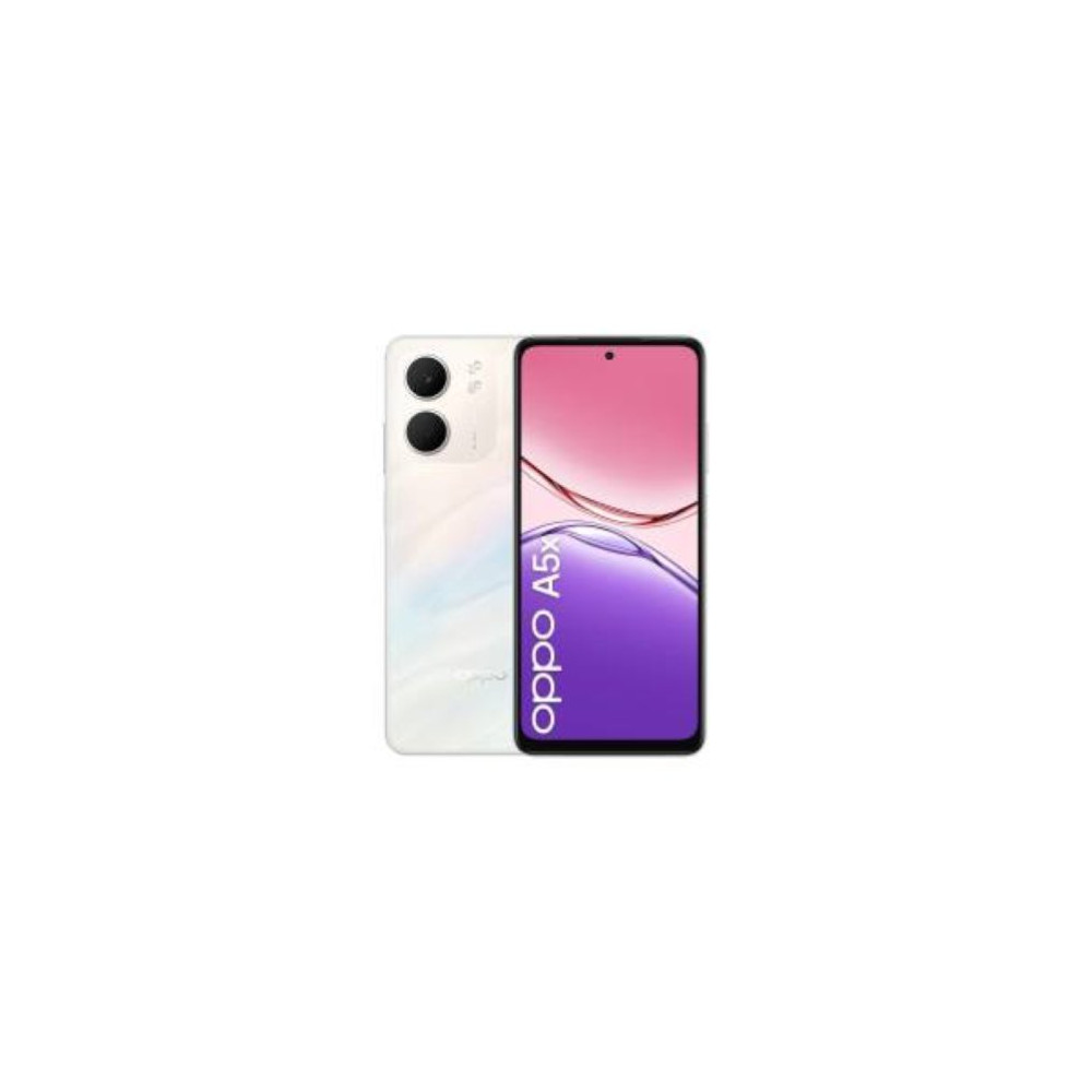 OPPO A5X 4+128GB 6.67" DUAL SIM LASER WHITE