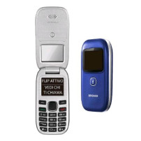 BRONDI WINDOW+ DUAL SIM 1.77" FLIP ATTIVO FOTOCAMERA 1.3 MP CON LED FLASH BLUE