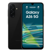SAMSUNG A266 GALAXY A26 5G DUAL SIM 6.7" OCTA CORE 128GB MEMORIA ESPANDIBILE RAM 6GB 5G ITALIA BLACK