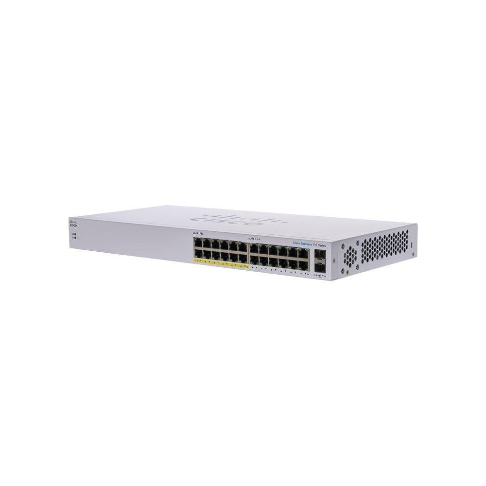 Cisco Switch Business 110 Serie 110 26-Porte 1GBE 100W Poe Unmanage Cisco Switch Business 110 Serie 110 26-Porte 1GBE 100W Poe Unmanage