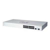 Cisco Switch Business 220 Series da 18 porte 1GBE 130W Poe Smart gestito
