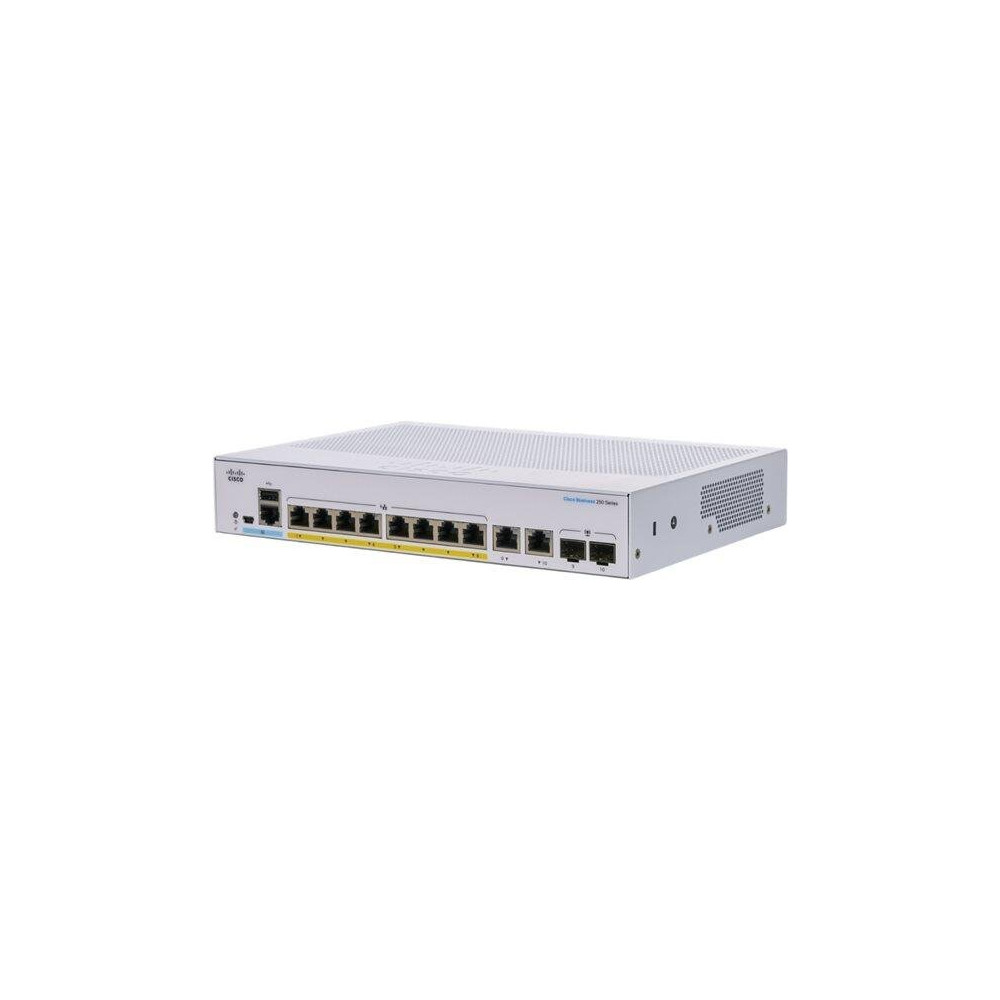 Cisco Switch Business 250 serie 250 10 porte 1GBE 120W Poe Smart Managed Cisco Switch Business 250 serie 250 10 porte 1GBE 120W Poe Smart Managed