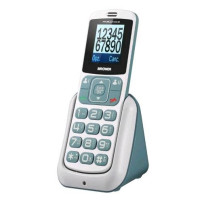 BRONDI AMICO HOME DUAL SIM 1.77" EASY PHONE TASTO SOS AUDIO POTENZIATO FUNZIONA A CASA E FUORI CASA ITALIA BIANCO/GRIGIO