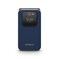 EMPORIA JOY V228 V3 SENIOR PHONE 2.8" CLAMSHELL 2G FOTOCAMERA BLUETOOTH RADIO FM ITALIA BLUEBERRY