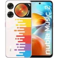 ZTE NUBIA MUSIC 2 MELODY WAVE DUAL SIM 6.7" OCTA CORE 128GB RAM 4GB 4G LTE SUONO SURROUND 2.1 LUCI LED ITALIA WHITE