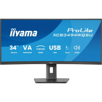 IIYAMA Prolite XCB3494WQSU-B1 Monitoraggio curvo 86,7 cm (34 pollici)
