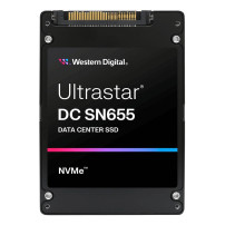 WD Ultrastar DC SN655 U.3 SSD - 61,4 TB, ISE