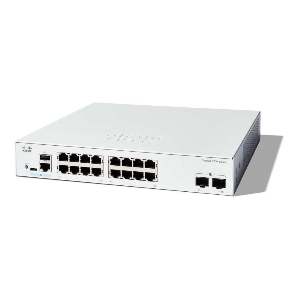 Cisco Catalyst C1200 Switch 16-Port 1 GBE gestito L2 Cisco Catalyst C1200 Switch 16-Port 1 GBE gestito L2
