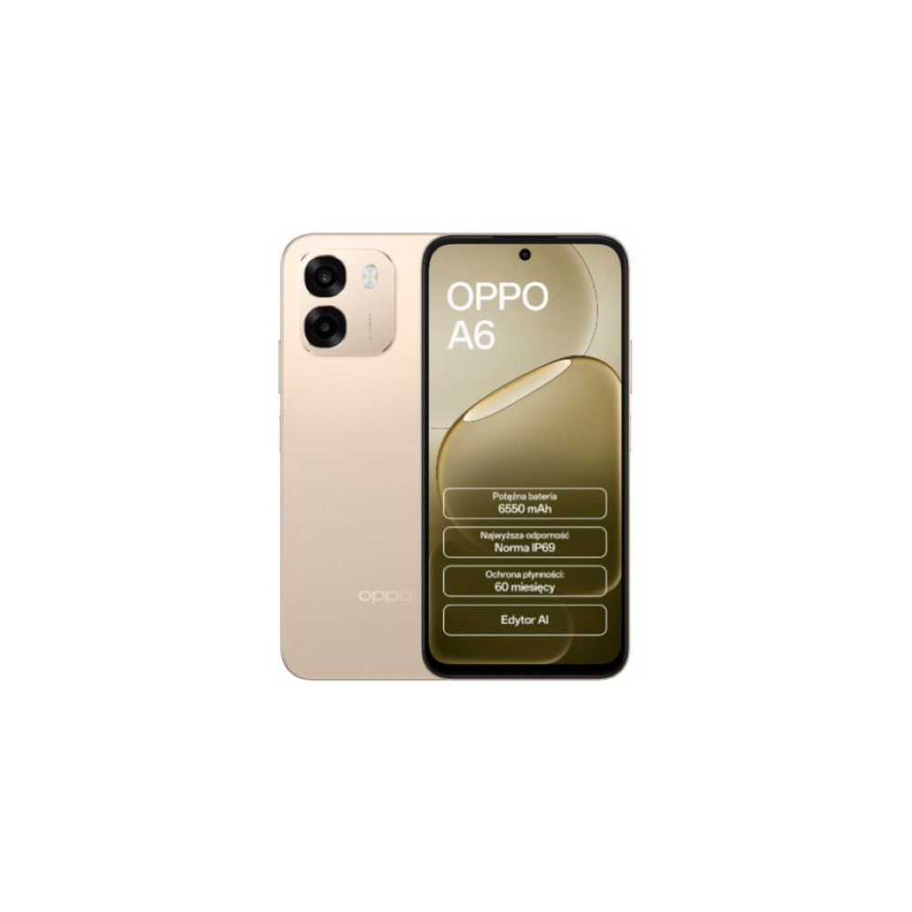 OPPO A6 4G 6+256GB 6.75" AURORA GOLD ITALIA