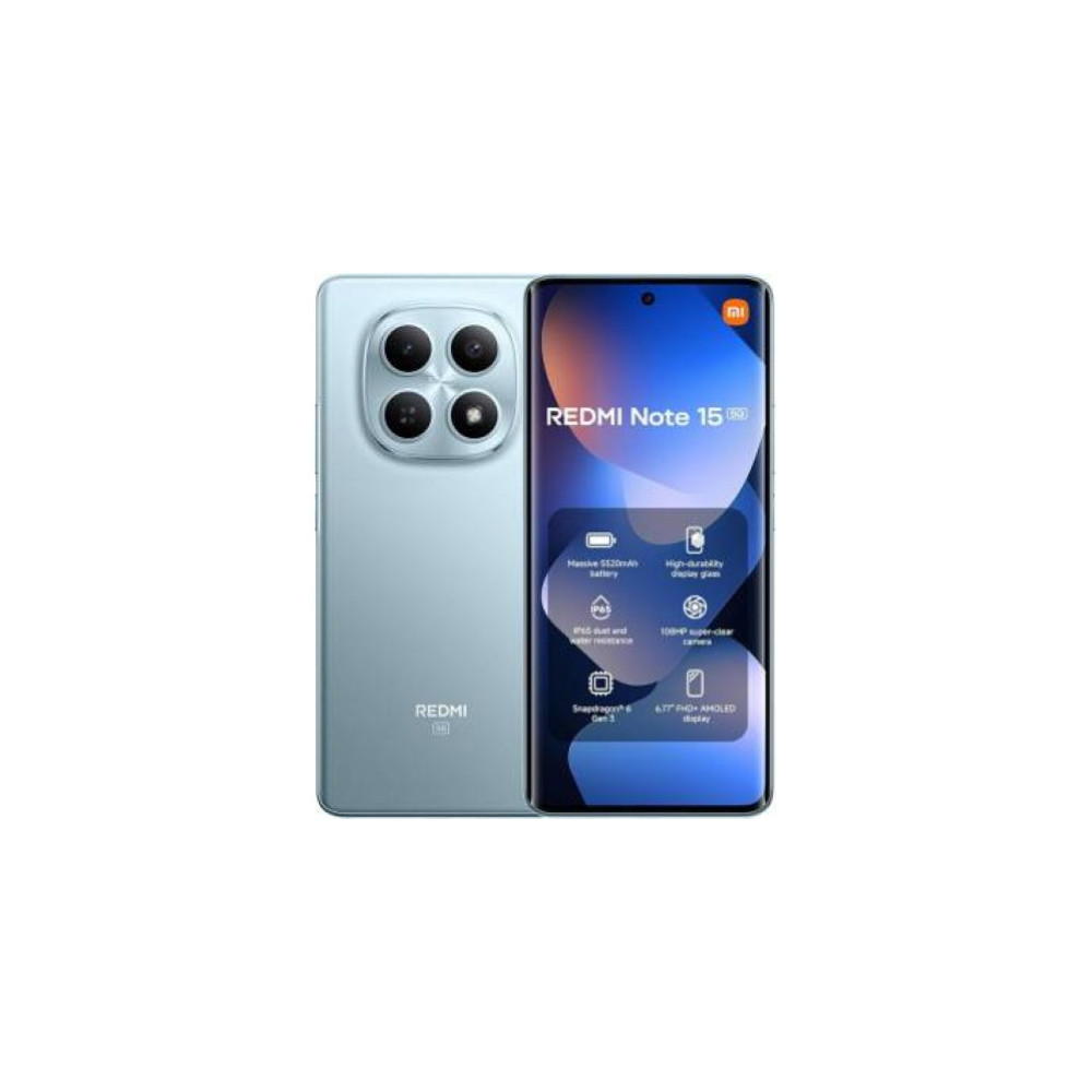 XIAOMI REDMI NOTE 15 5G 8+512GB 6.77" GLACIER BLUE EUROPA