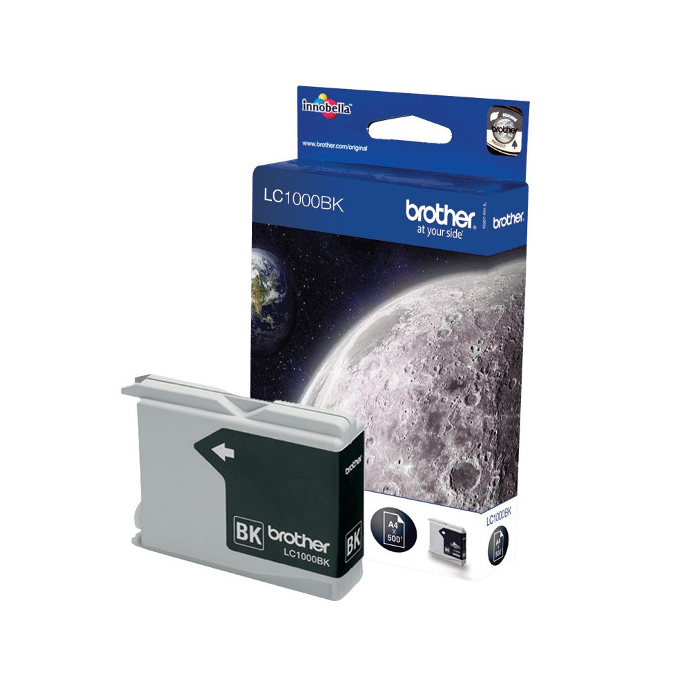 Brother LC1000BK cartuccia d'inchiostro 1 pz Originale Nero Brother LC1000BK cartuccia d'inchiostro 1 pz Originale Nero