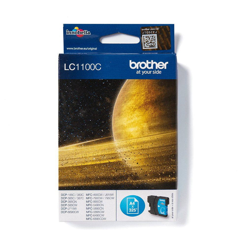 Brother LC1100C cartuccia d'inchiostro 1 pz Originale Ciano Brother LC1100C cartuccia d'inchiostro 1 pz Originale Ciano