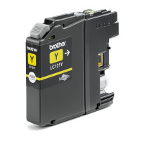 Brother LC-121Y cartuccia d'inchiostro 1 pz Originale Giallo
