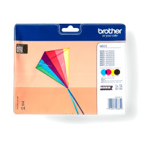 Brother LC223VALBPDR cartuccia d'inchiostro 4 pz Originale Nero, Ciano, Magenta, Giallo