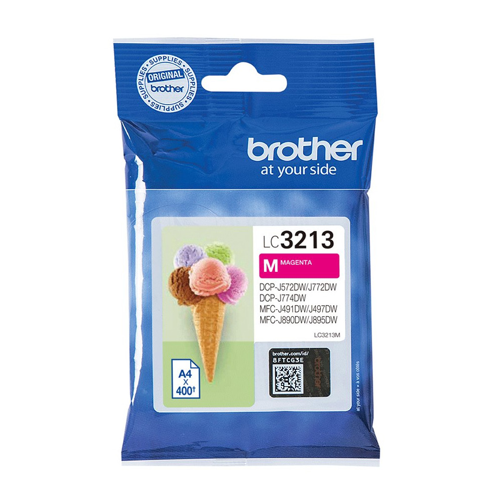 Brother LC3213M cartuccia d'inchiostro 1 pz Originale Magenta Brother LC3213M cartuccia d'inchiostro 1 pz Originale Magenta