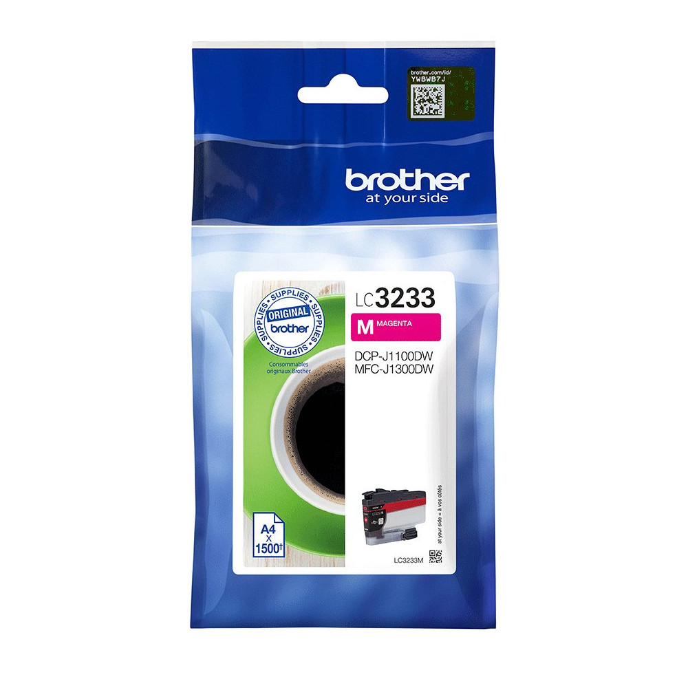 Brother LC3233M cartuccia d'inchiostro 1 pz Originale Magenta Brother LC3233M cartuccia d'inchiostro 1 pz Originale Magenta