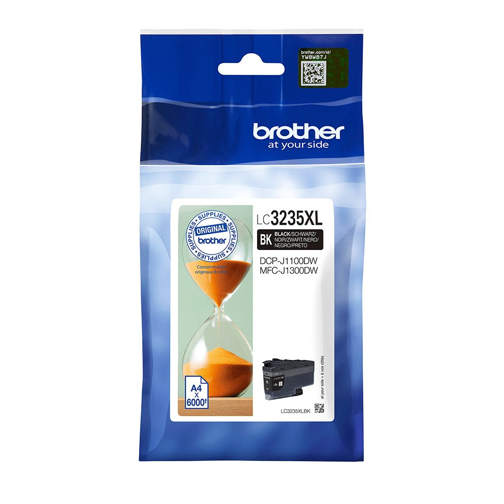 Brother LC3235XLBK cartuccia d'inchiostro 1 pz Originale Nero