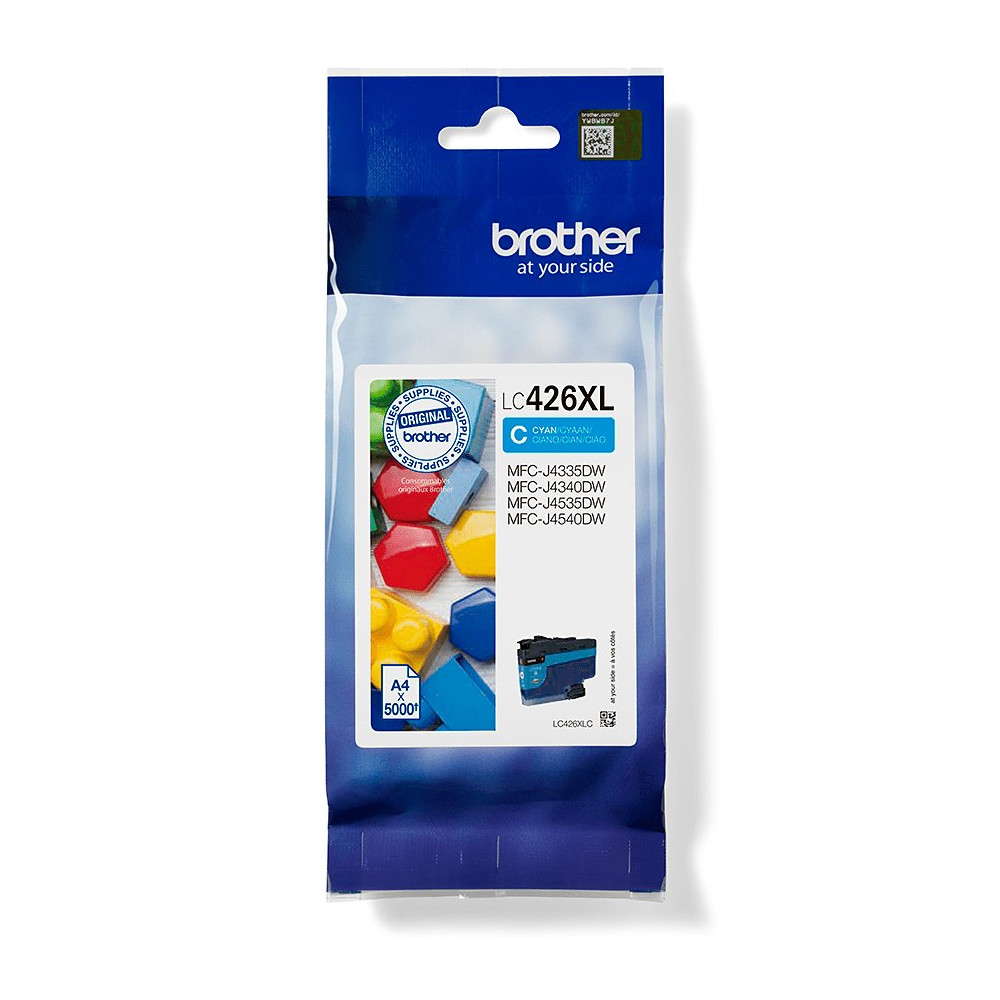 Brother LC426XLC cartuccia d'inchiostro 1 pz Originale Ciano