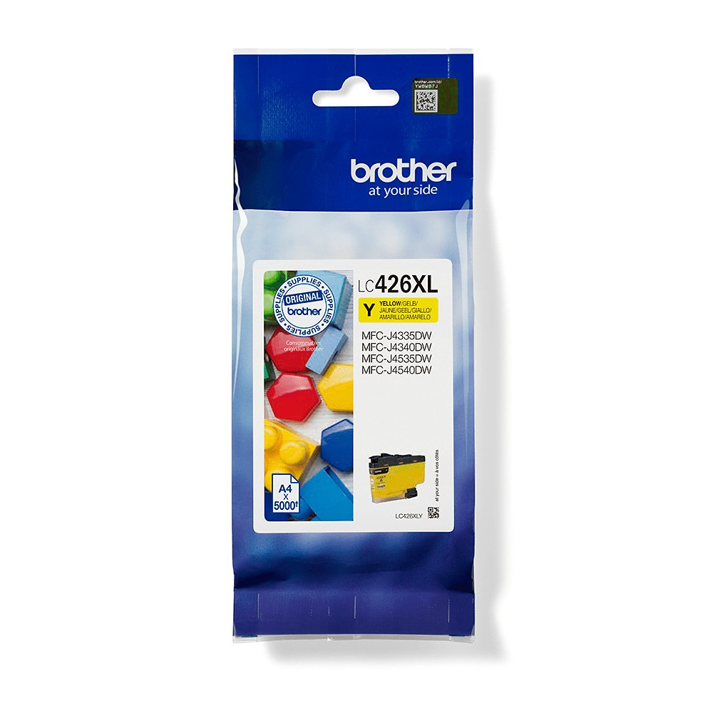 Brother LC426XLY cartuccia d'inchiostro 1 pz Originale Giallo