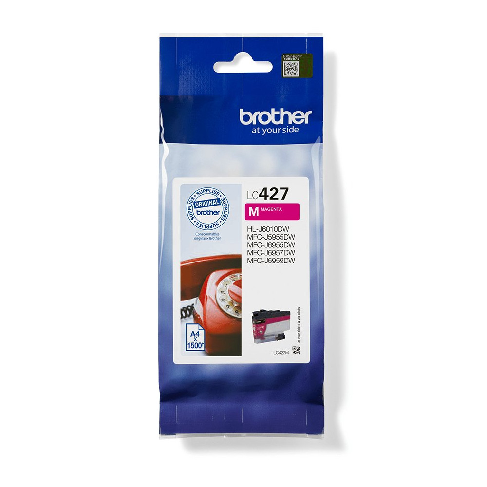 Brother LC427M cartuccia d'inchiostro 1 pz Originale Magenta Brother LC427M cartuccia d'inchiostro 1 pz Originale Magenta