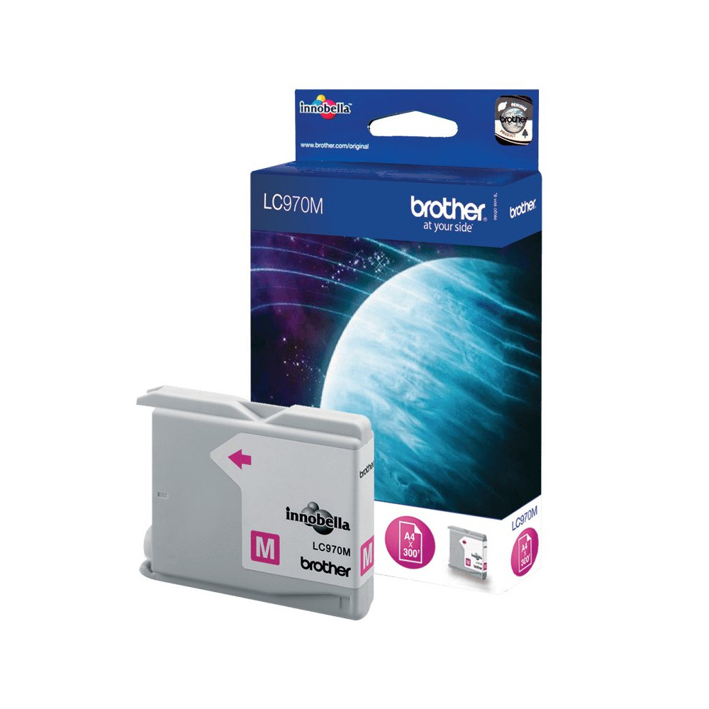 Brother LC970M cartuccia d'inchiostro 1 pz Originale Magenta Brother LC970M cartuccia d'inchiostro 1 pz Originale Magenta