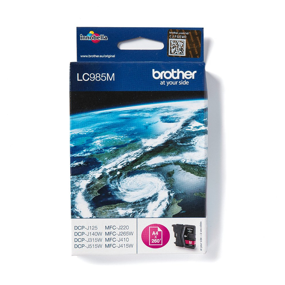Brother LC985M cartuccia d'inchiostro 1 pz Originale Magenta Brother LC985M cartuccia d'inchiostro 1 pz Originale Magenta